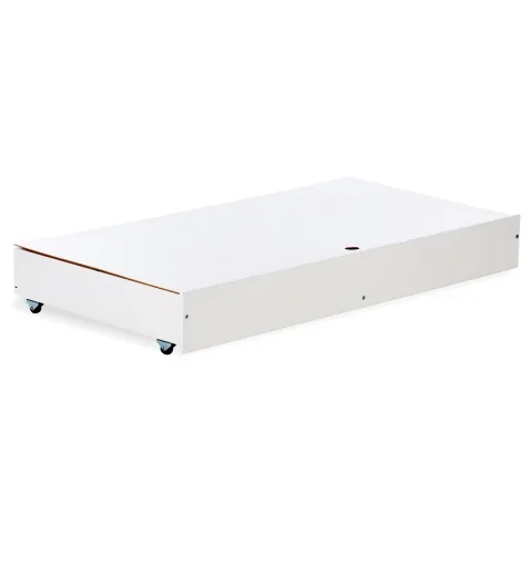 Klupś - Pojemnik na pościel, szuflada do łóżeczka 120x60 | Biały